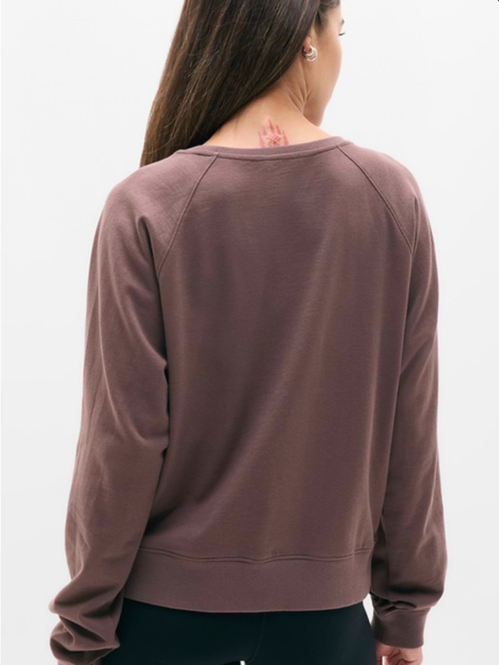 Athleta - Airy Terry Cotton Sweatshirt - Picture 3 of 7